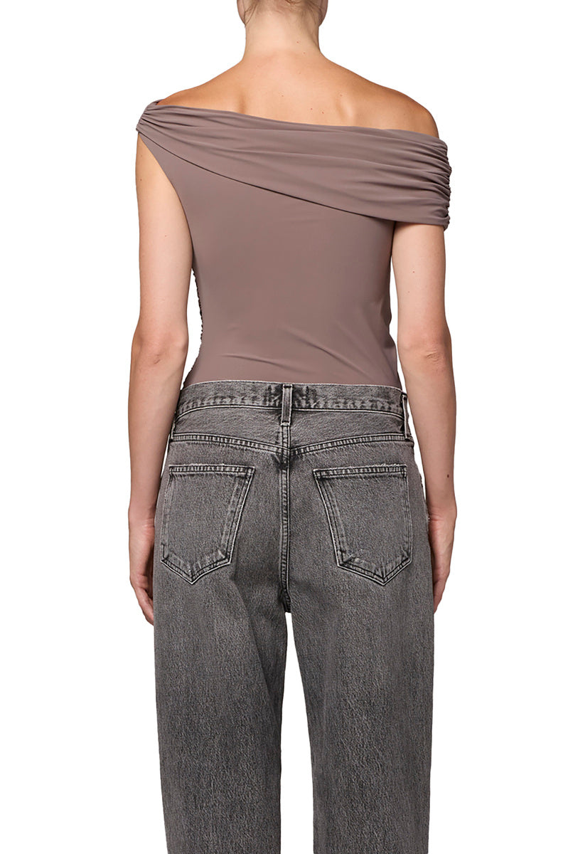 Sherilyn Bodysuit - Dark Sandy Beige