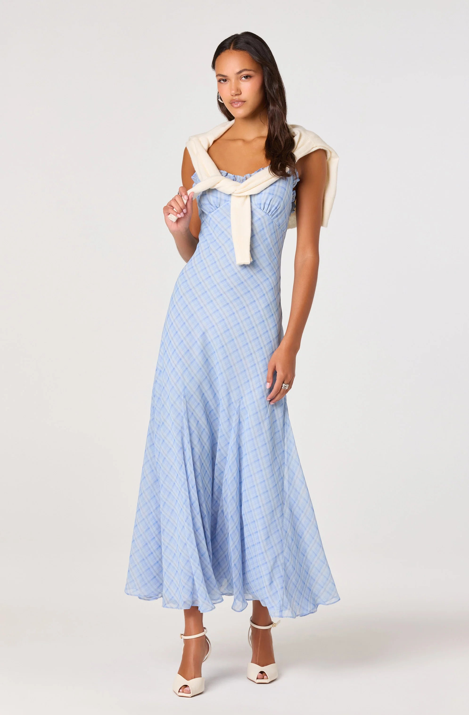 Maeryn Maxi Dress - Blue
