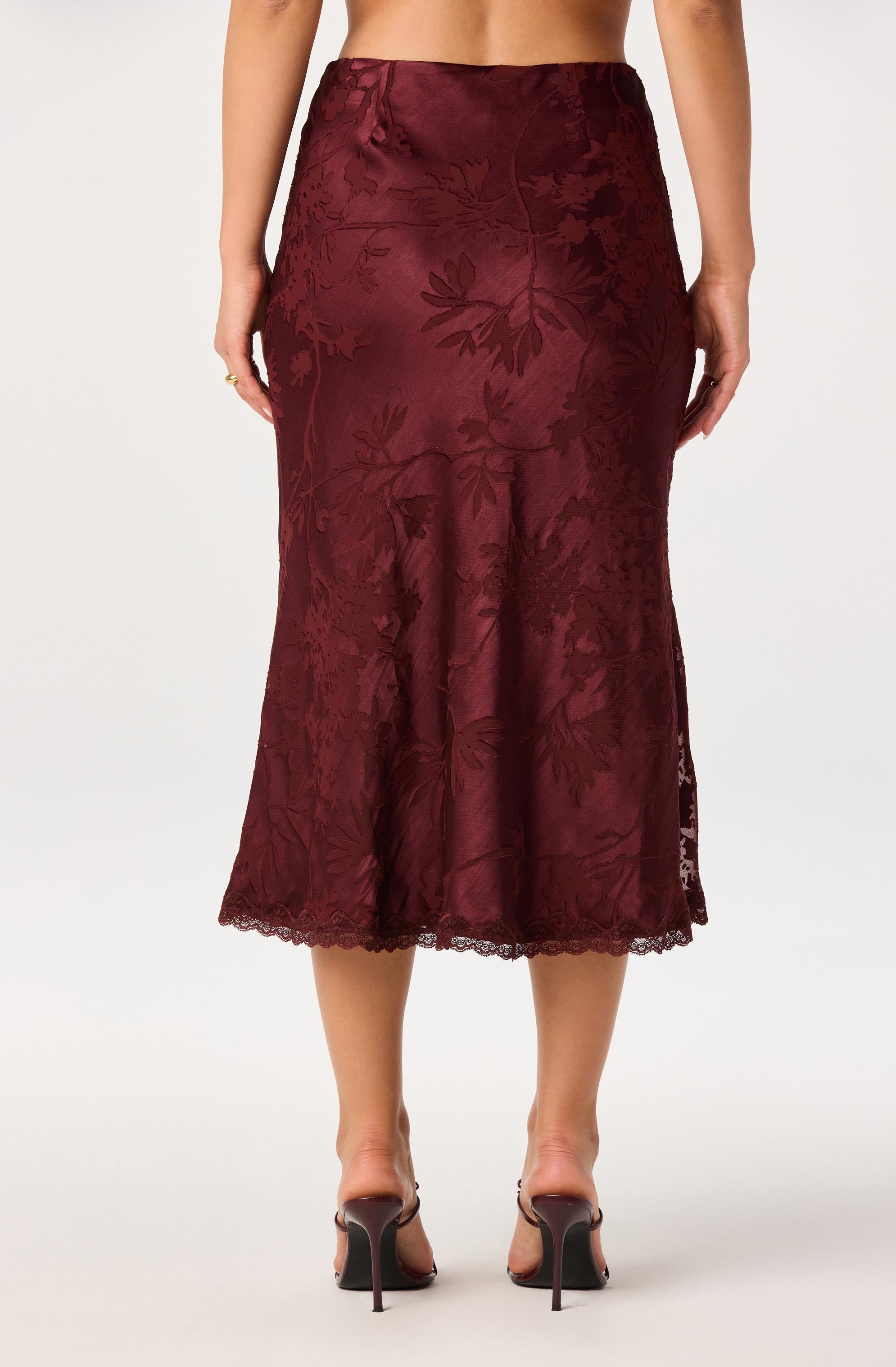 Windey Skirt - Mulberry