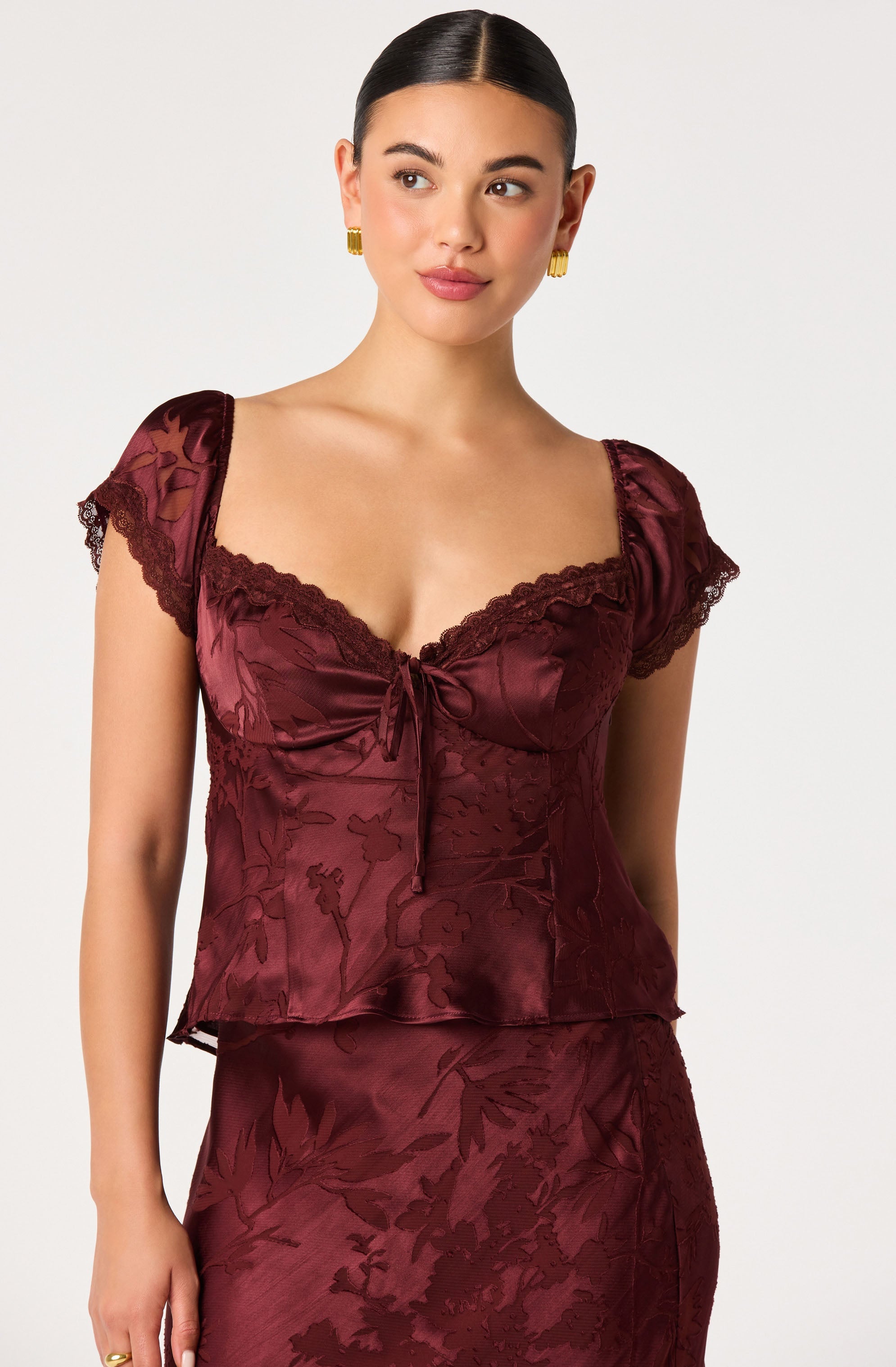 Vanessa Top - Mulberry