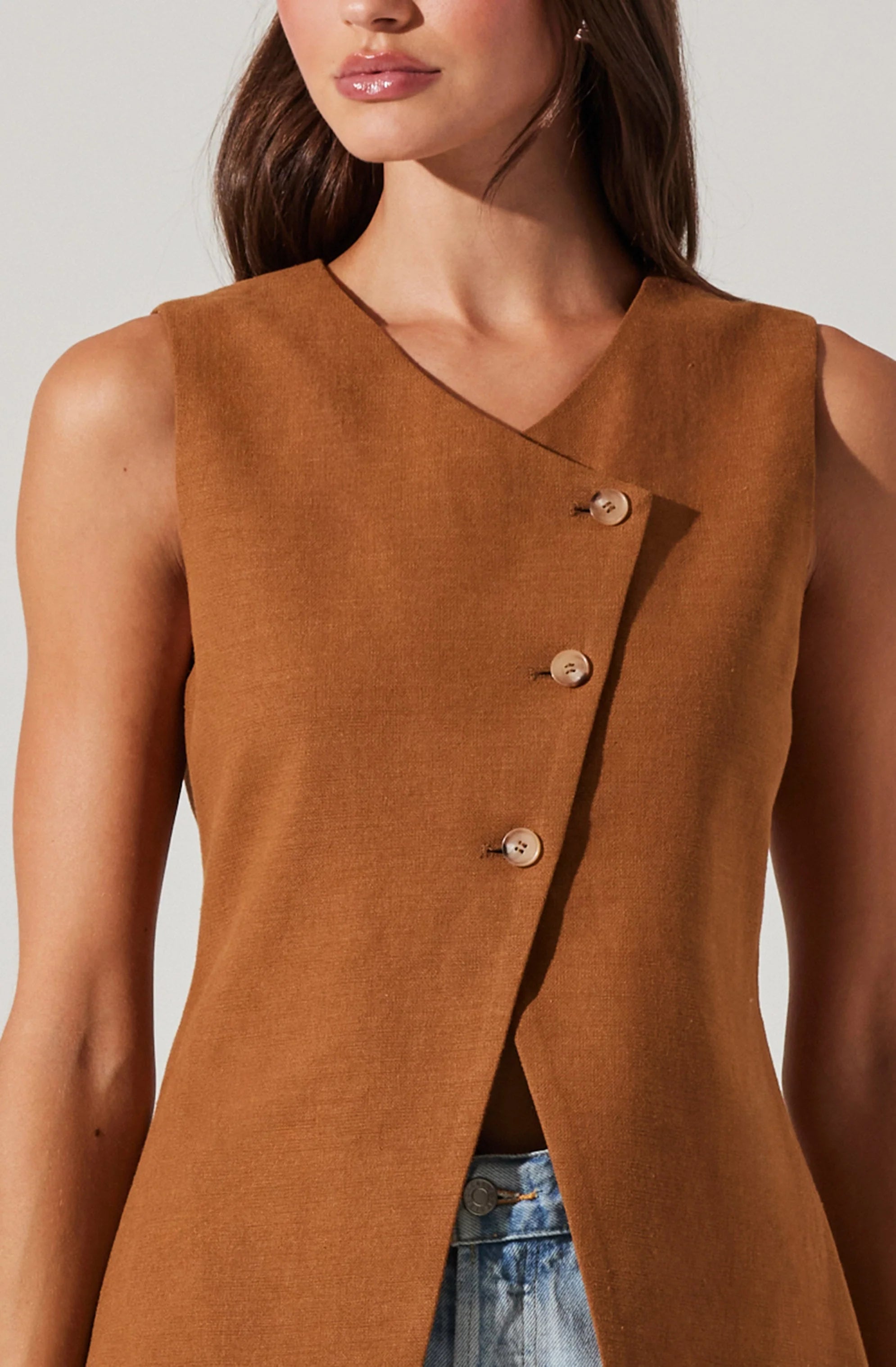 Sonja Vest - Brown