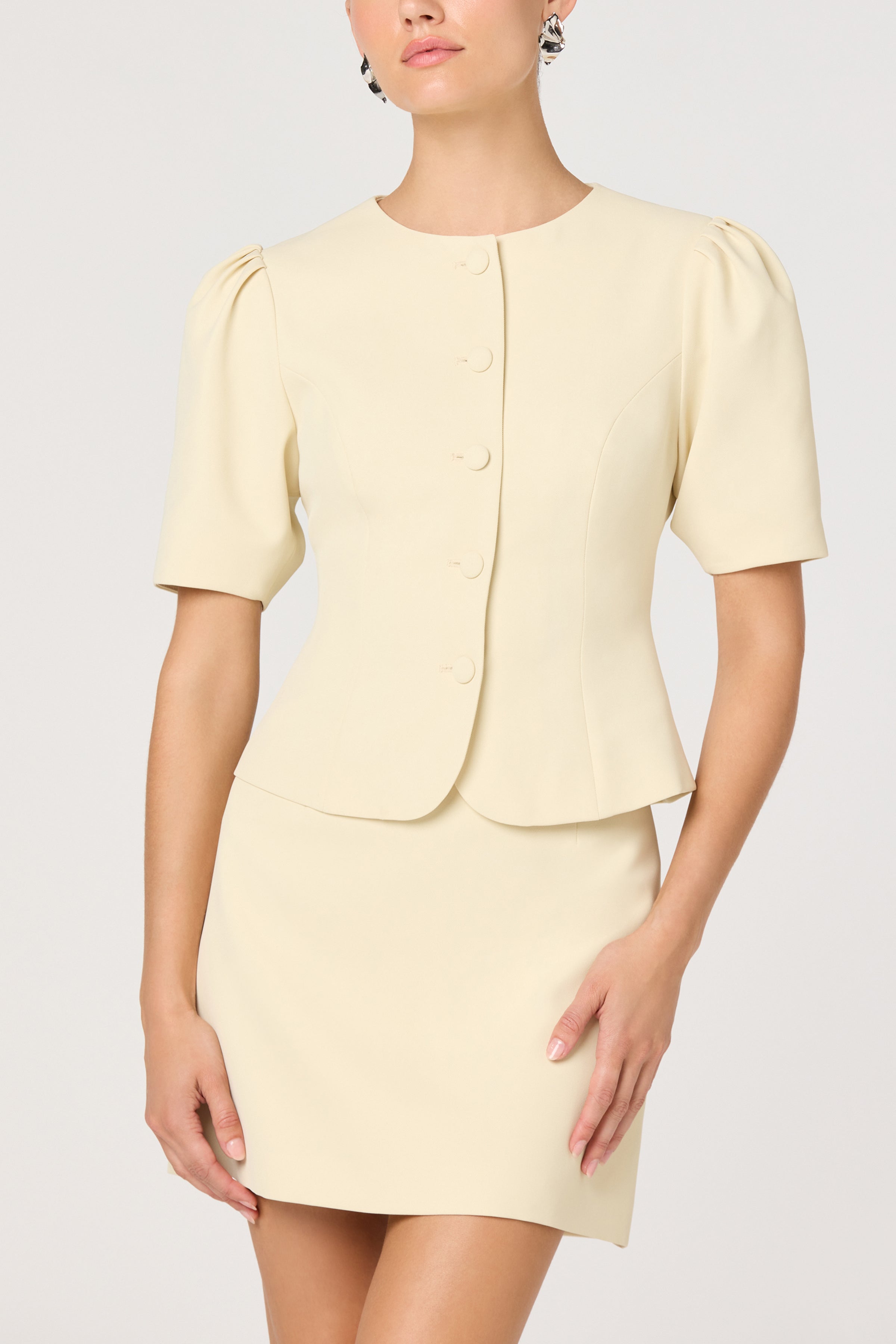 Kristina Jacket - Butter Yellow