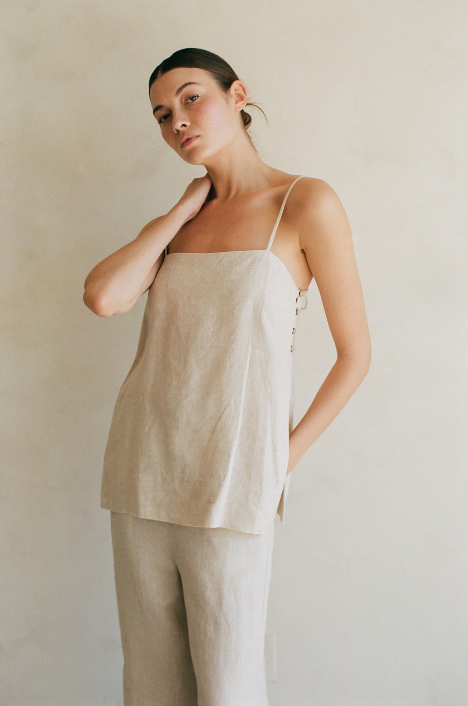 Julieta Top - Linen