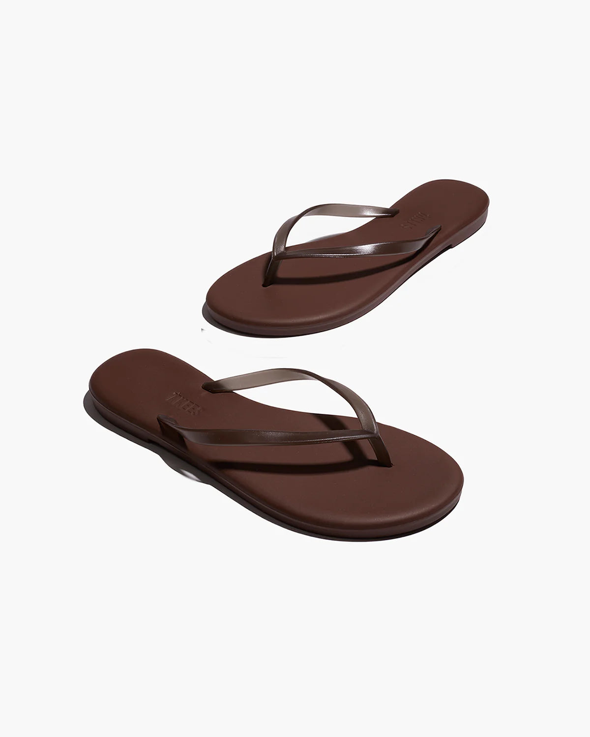 Aqua Flips Flops - Brun