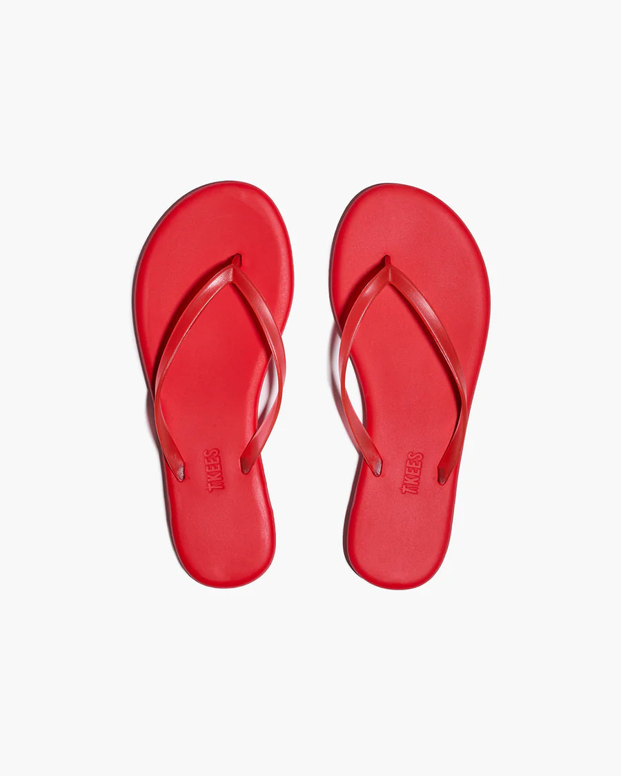 Aqua Flips Flops - Sol Red