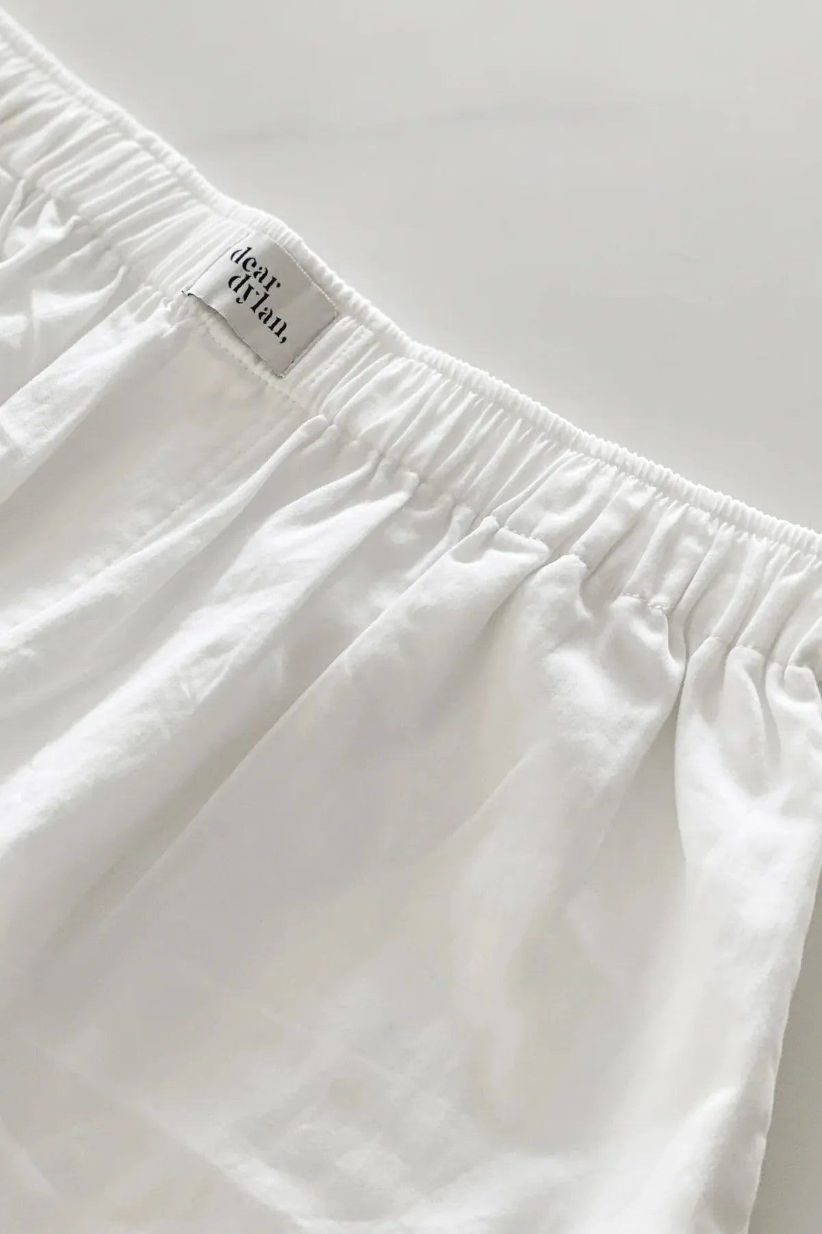 Cotton Boxer Short - Blanc