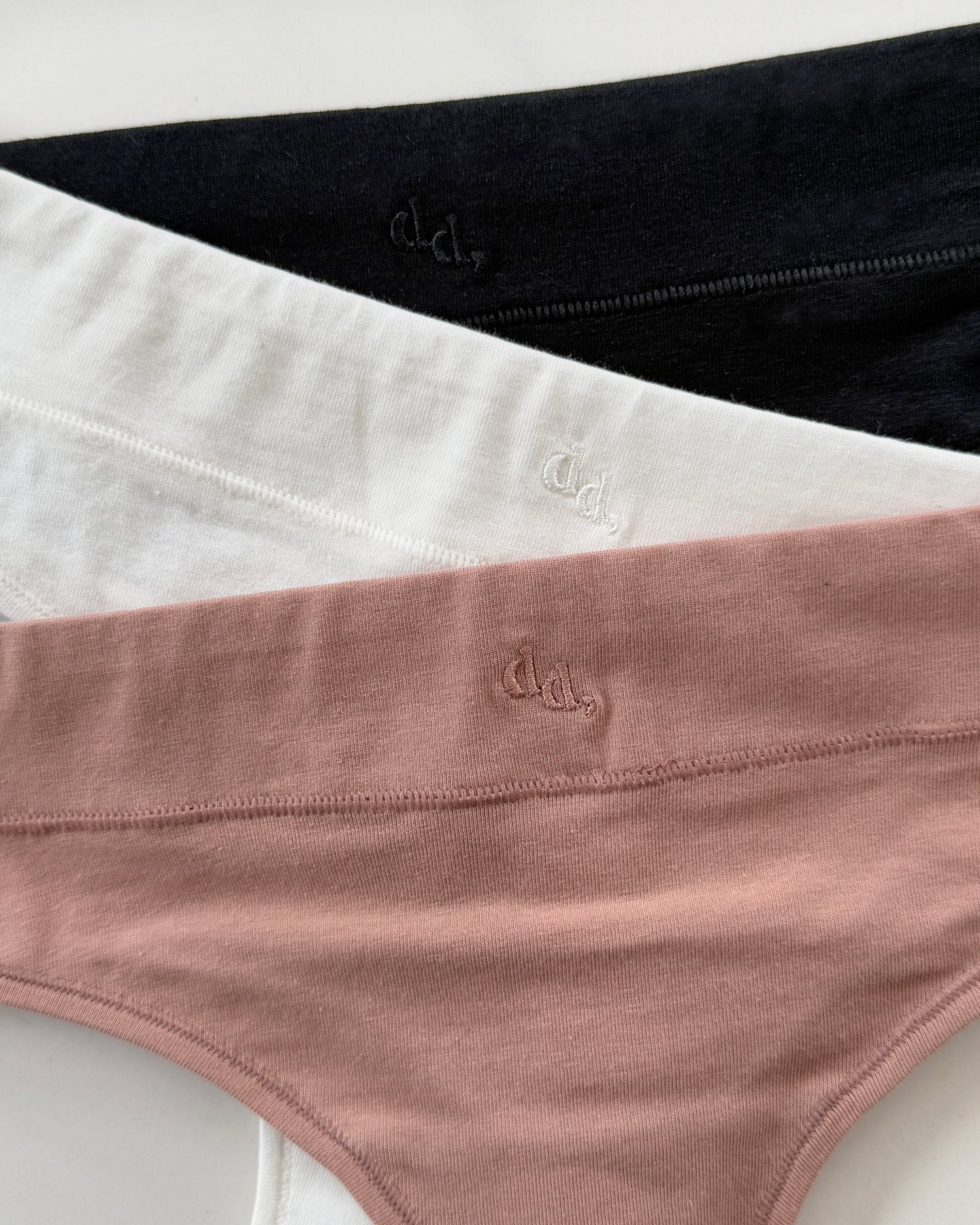 Organic Cotton Thong - Cameo