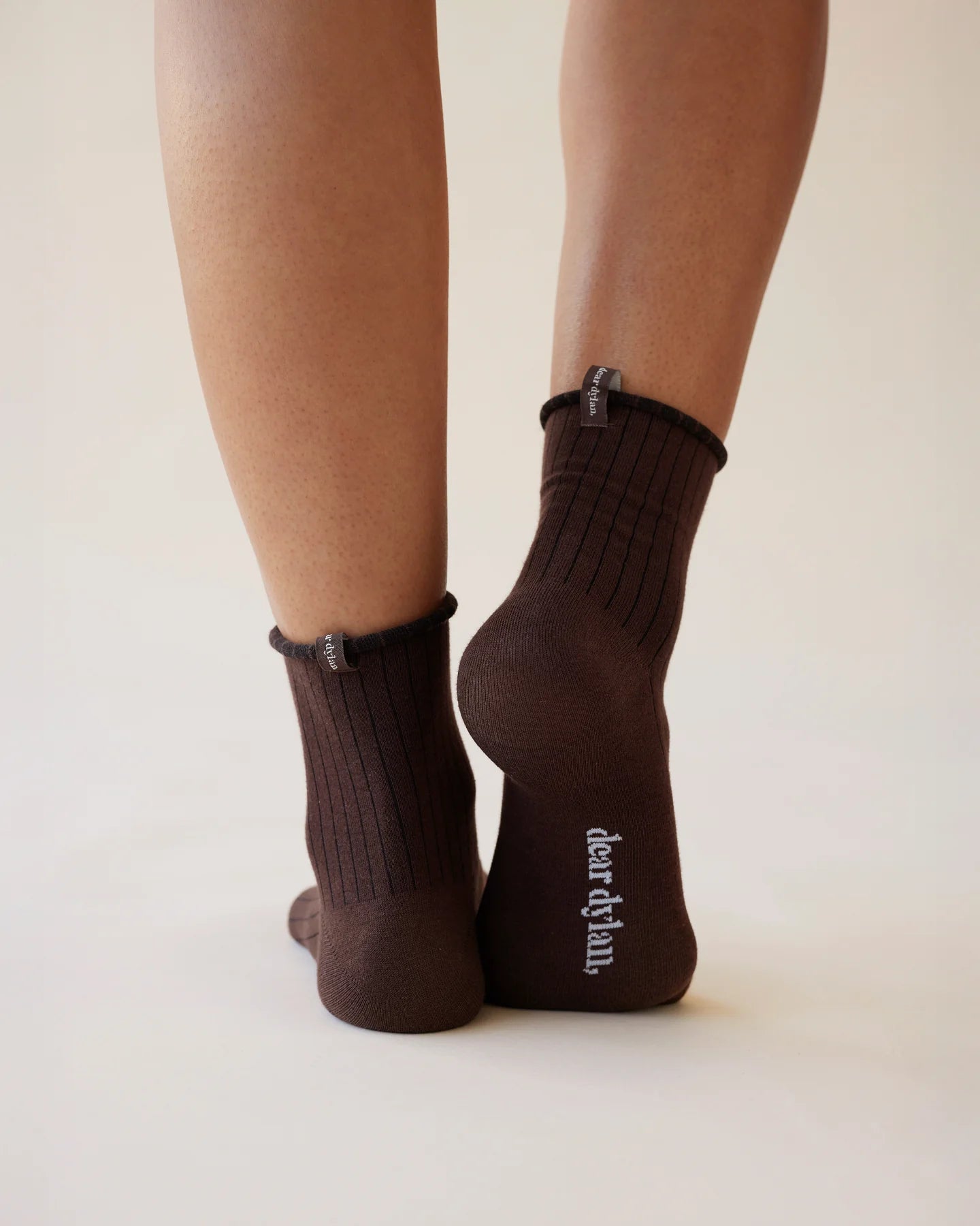 Roulé Socks - Umber / Noir - Two Pairs