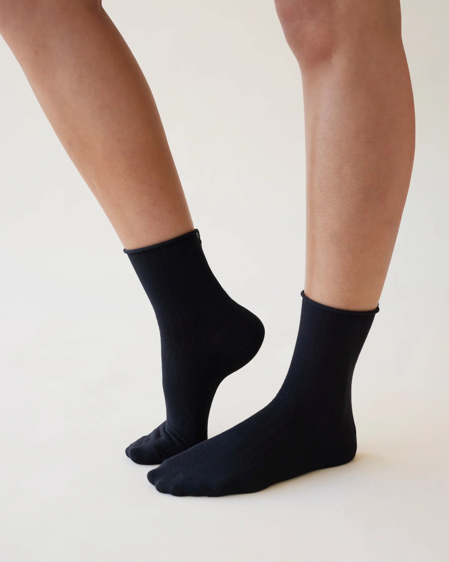 Roulé Socks - Umber / Noir - Two Pairs