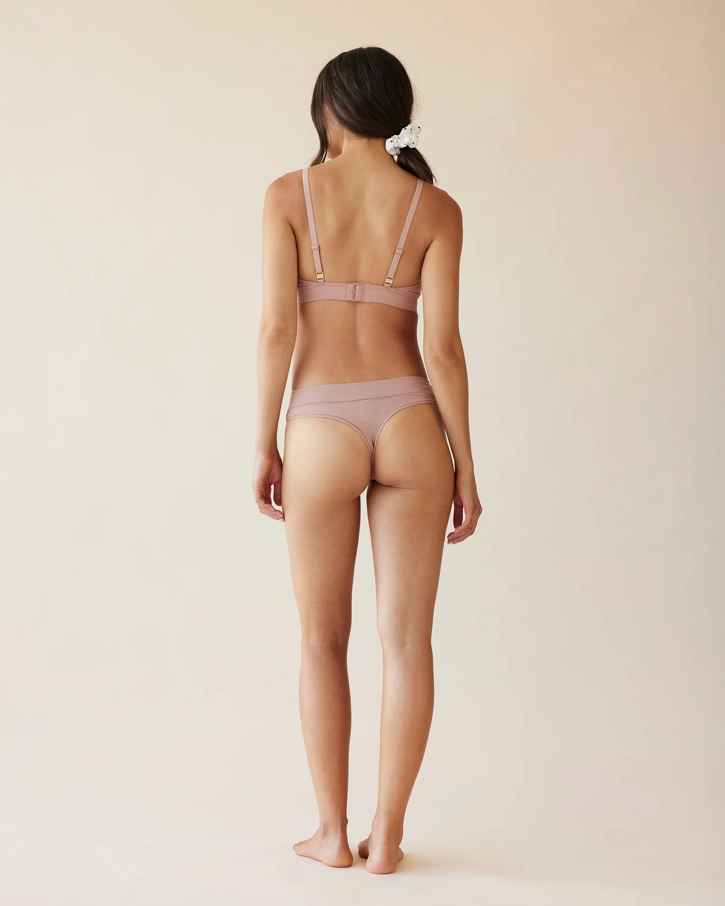 Organic Cotton Bralette - Cameo