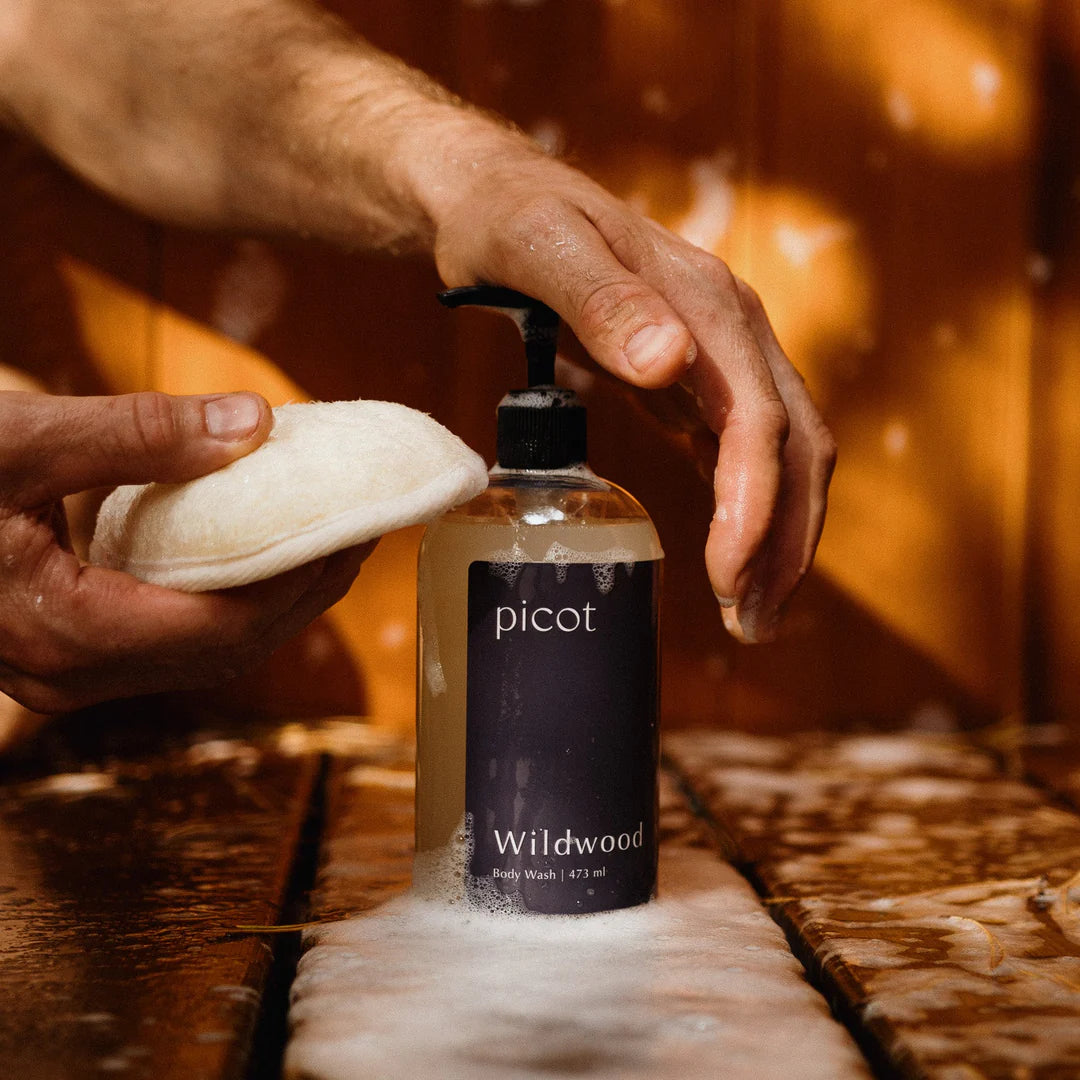 Natural Hemp and Cotton Loofah