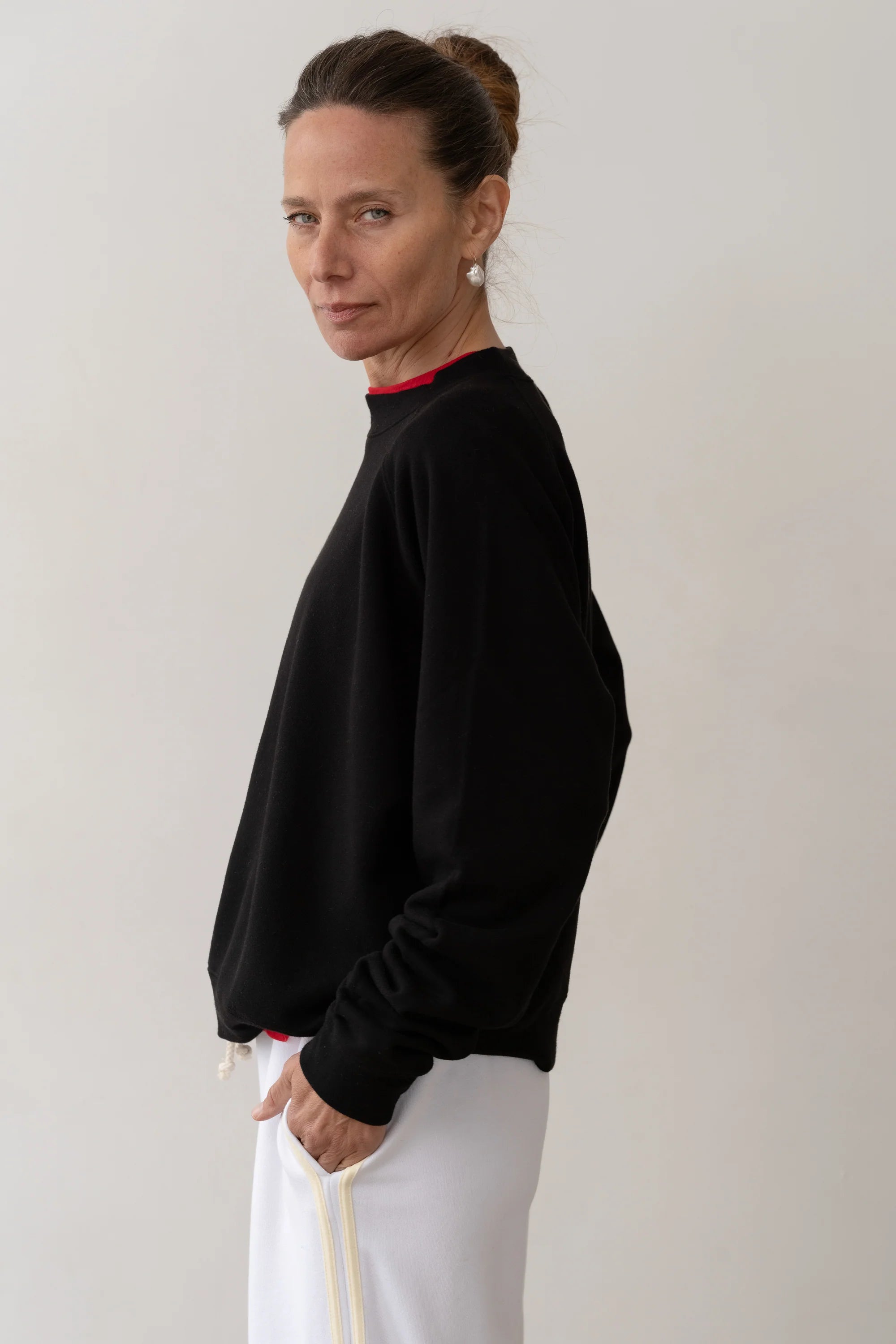 The Eco-Terry Crewneck - Jet