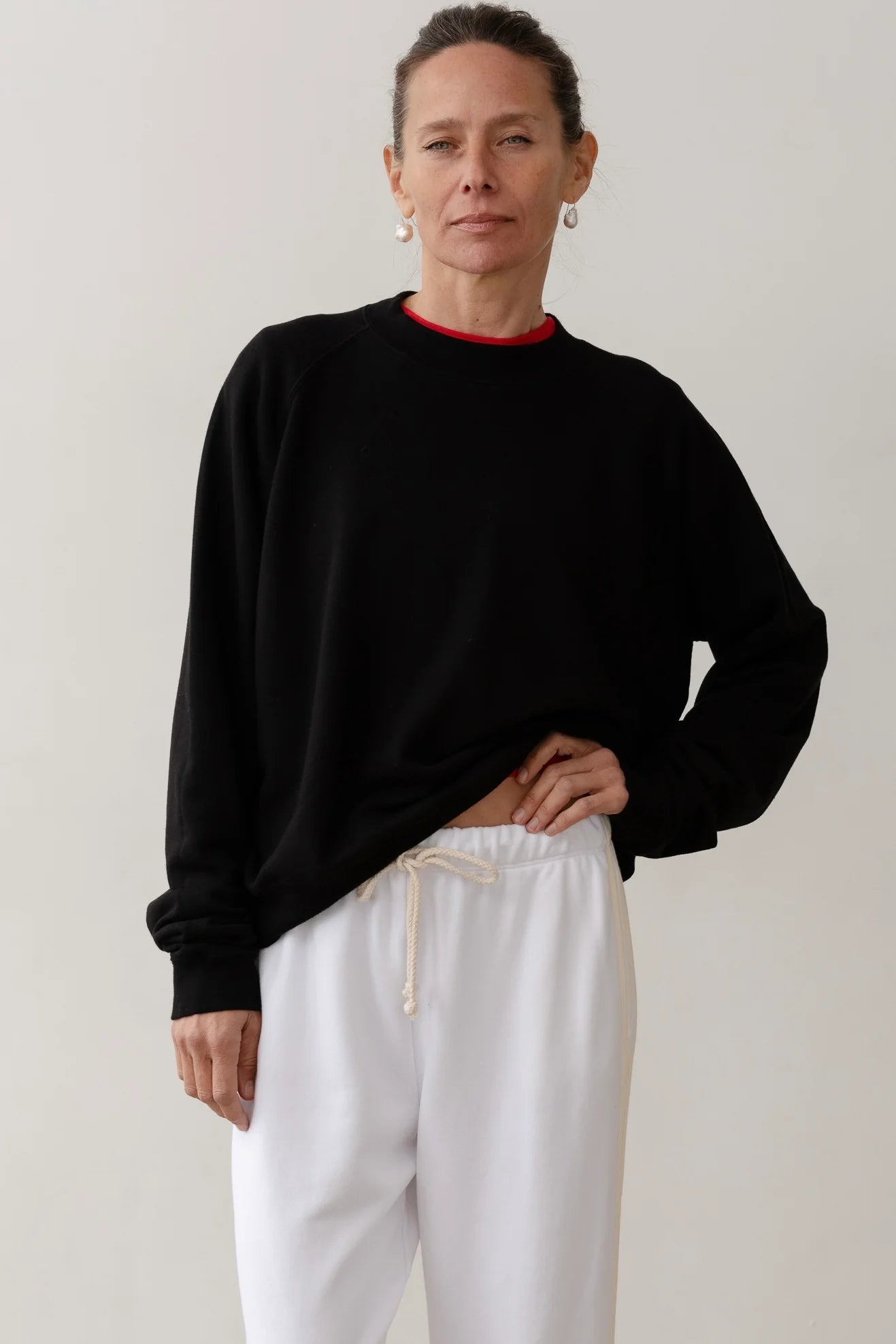 The Eco-Terry Crewneck - Jet