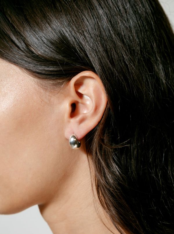 Small Remy Hoops - Sterling Silver