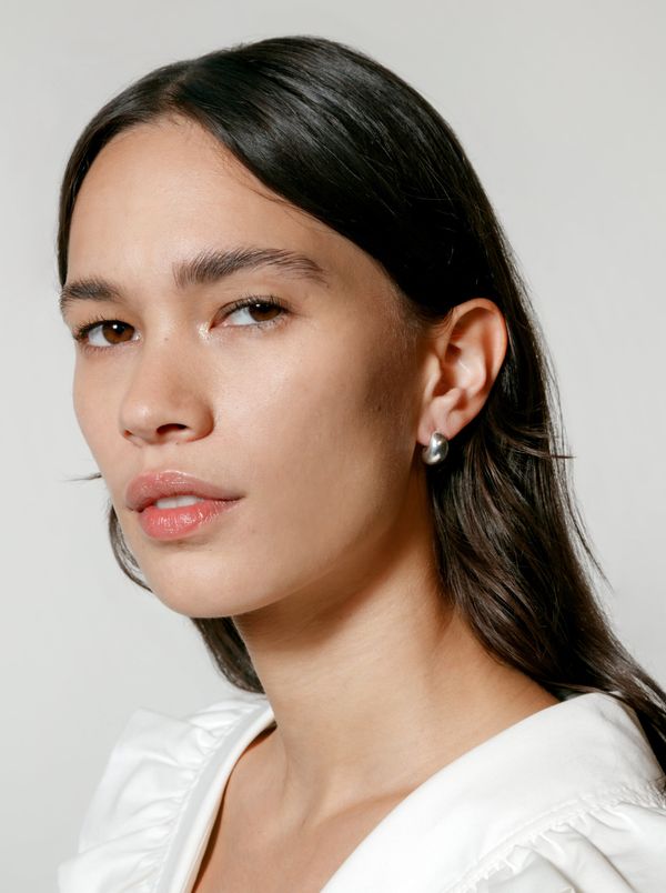 Small Remy Hoops - Sterling Silver