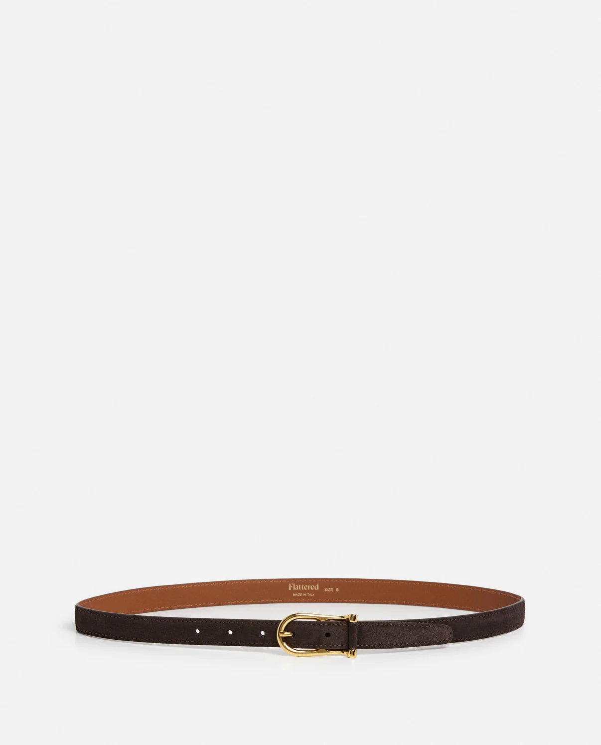 Betty Belt Suede Chocolate