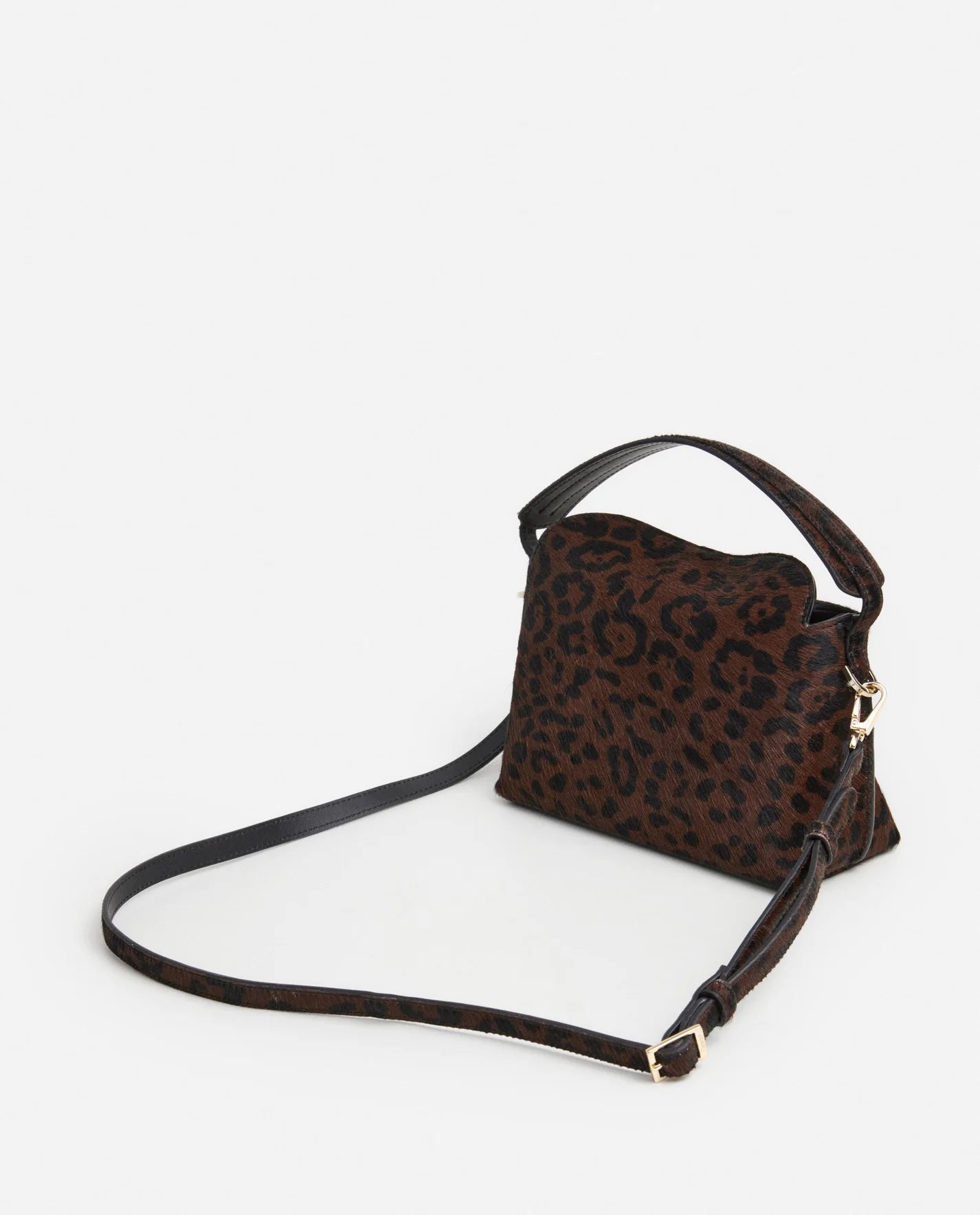 Hanna Mini Bag Leather Hair Leo