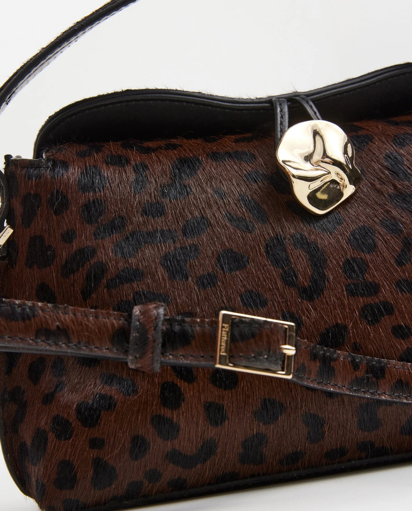 Hanna Mini Bag Leather Hair Leo