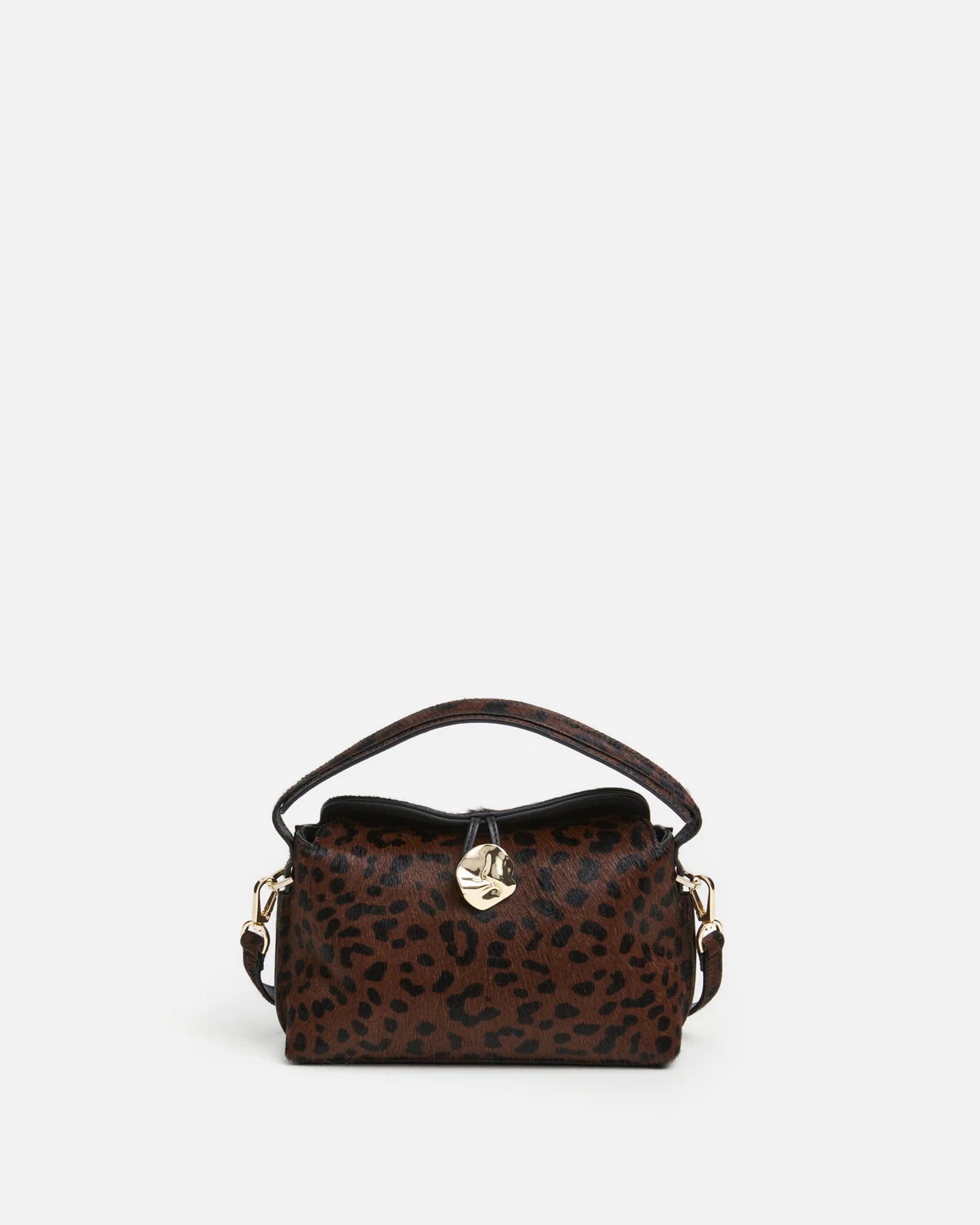 Hanna Mini Bag Leather Hair Leo