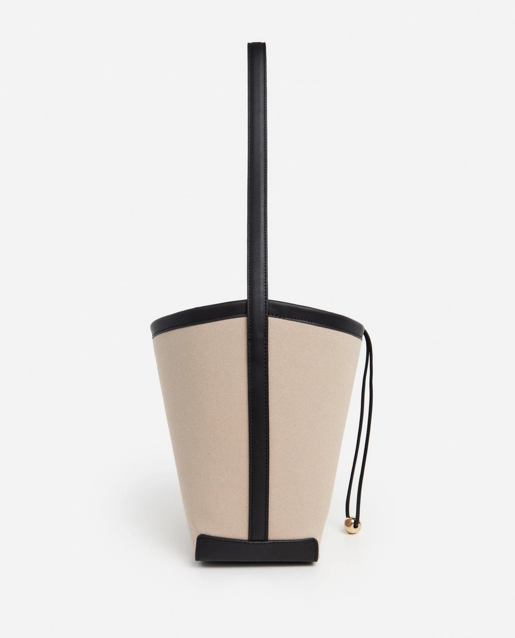 Ophelia Bucket Bag Canvas - Pale Beige