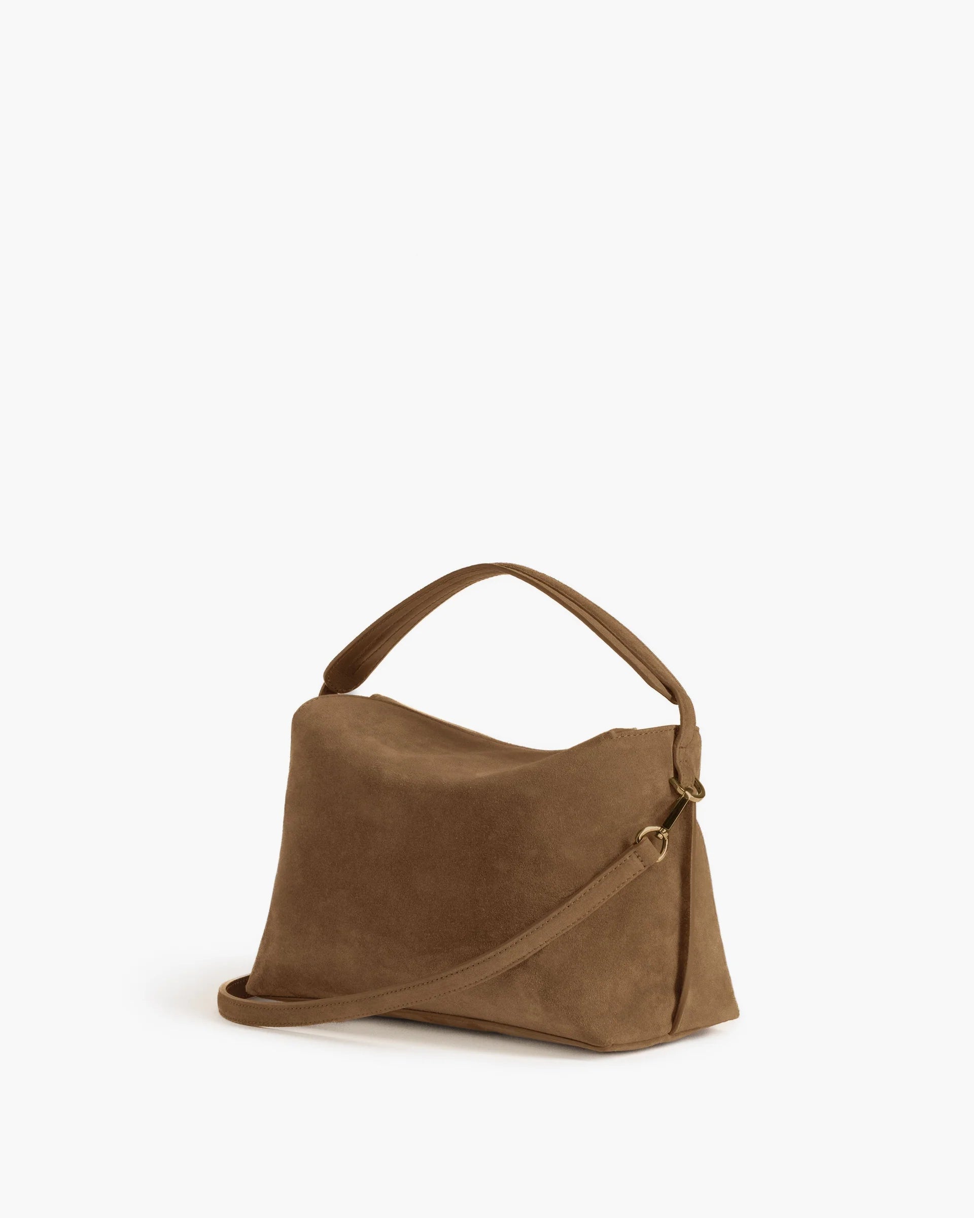 Hera Handbag Suede - Wet Sand