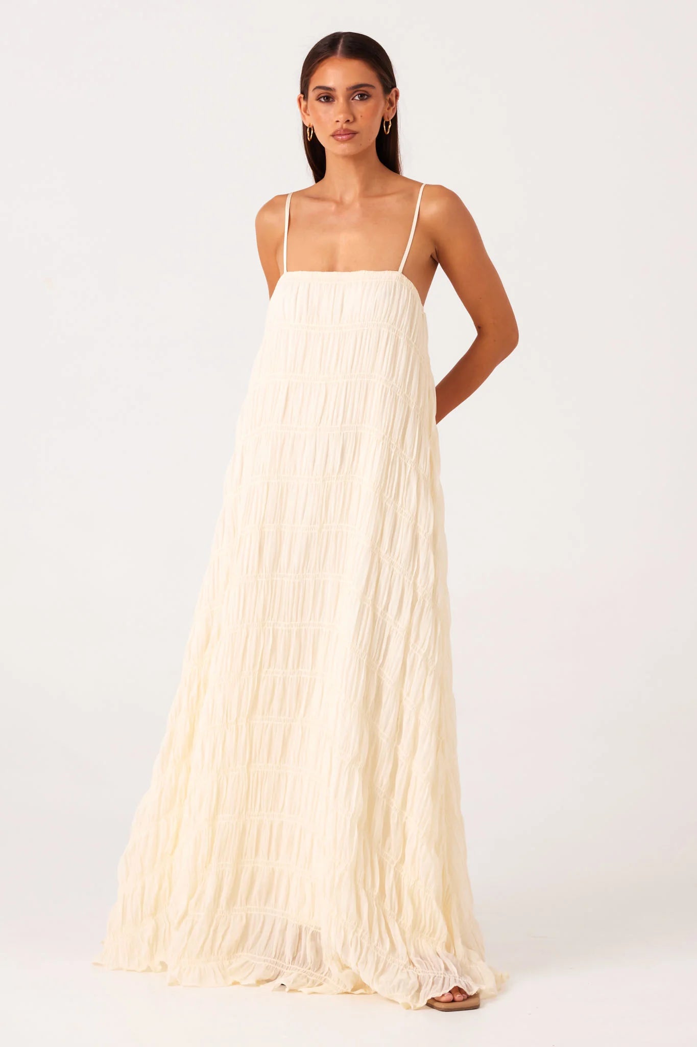 Louisiana Maxi Dress - Shell