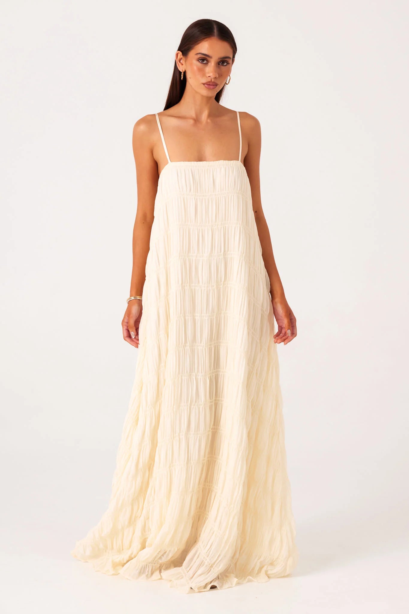 Louisiana Maxi Dress - Shell