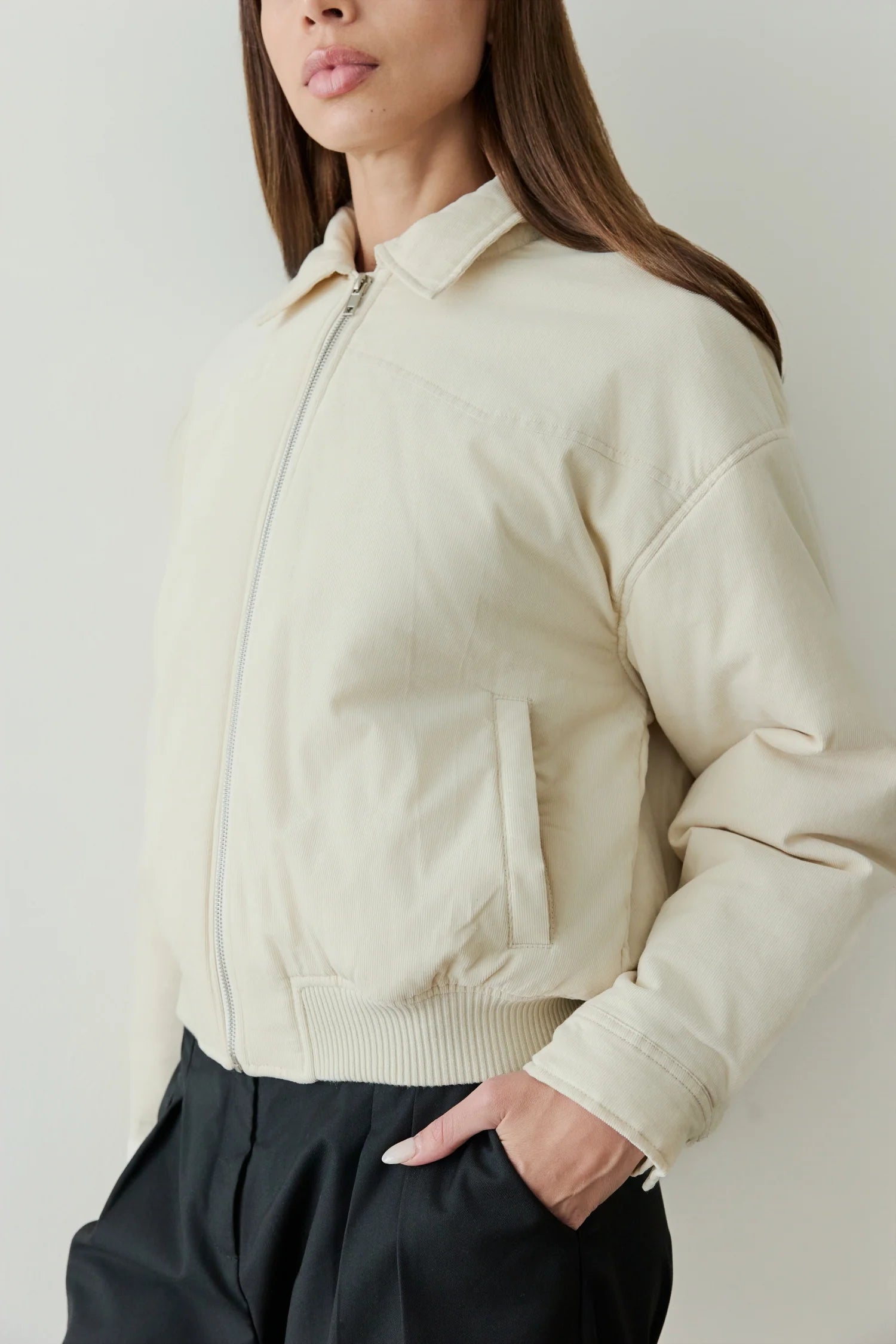 The Kade Jacket - Cream