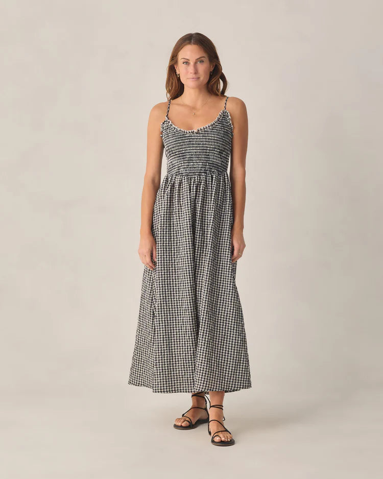 Chrissy Dress - Black Check