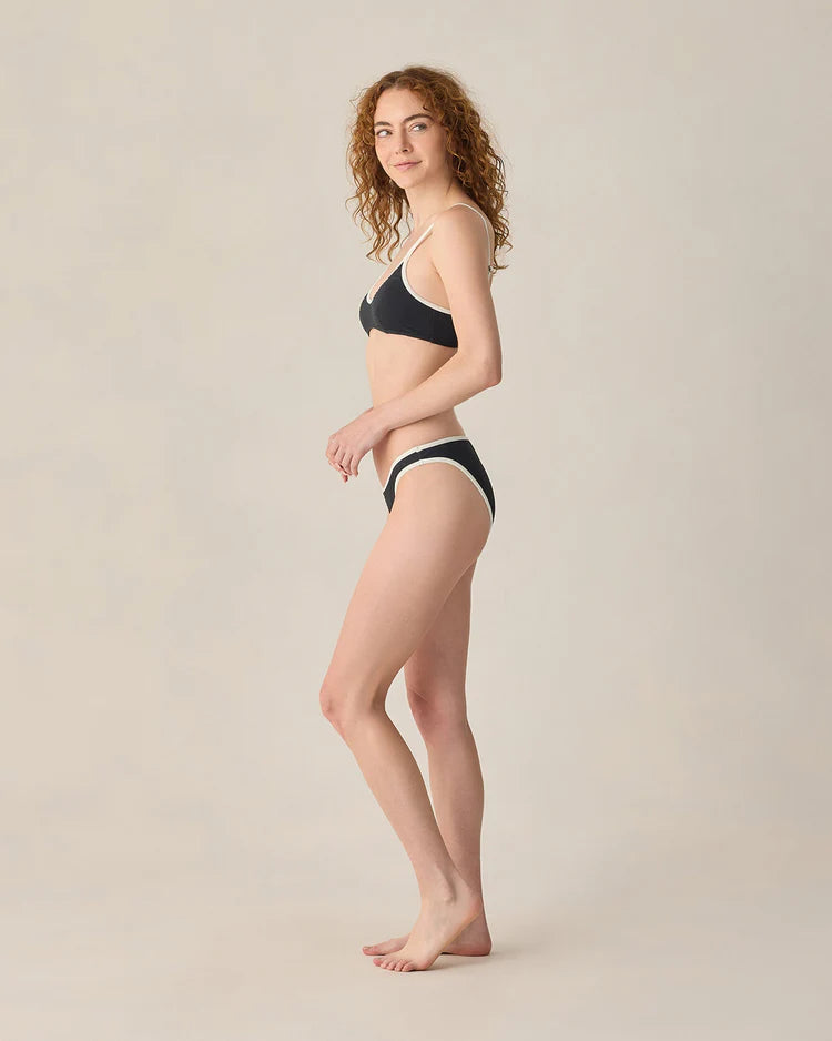 Cora Bikini Top - Black