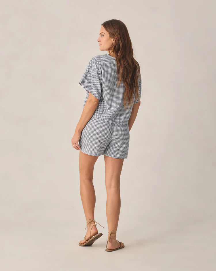 Juniper Set - Marine Gingham