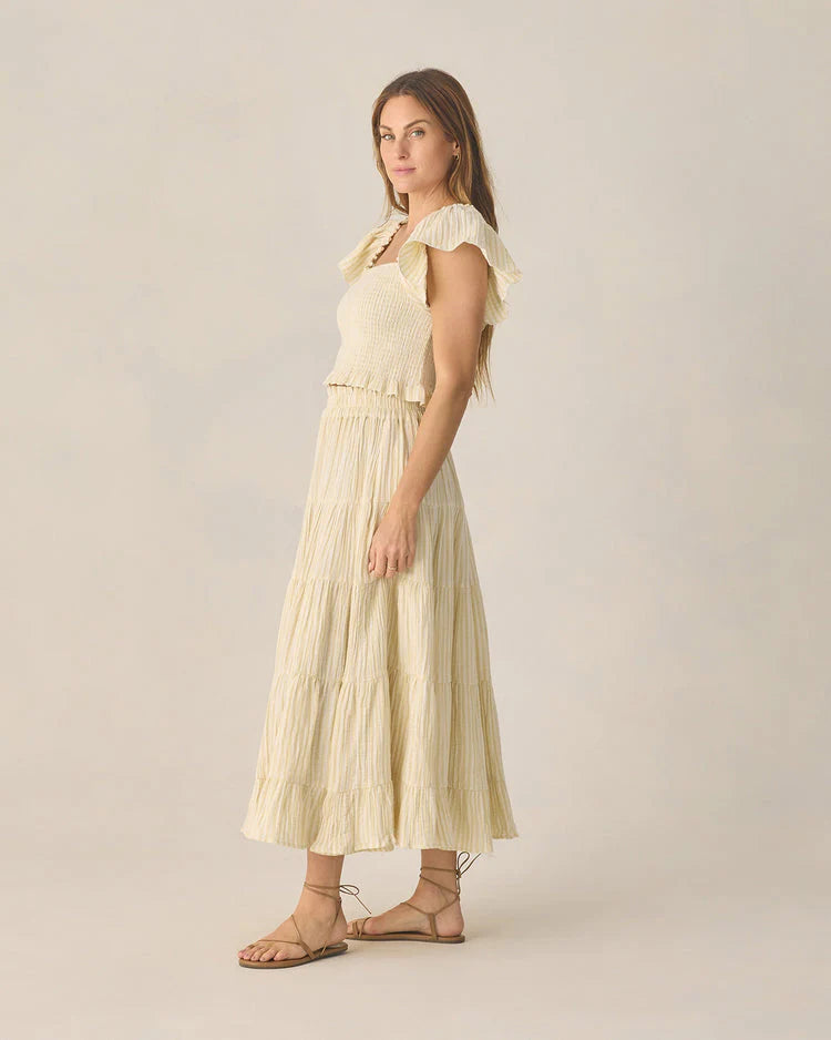 Zayla Top - Citron Stripe