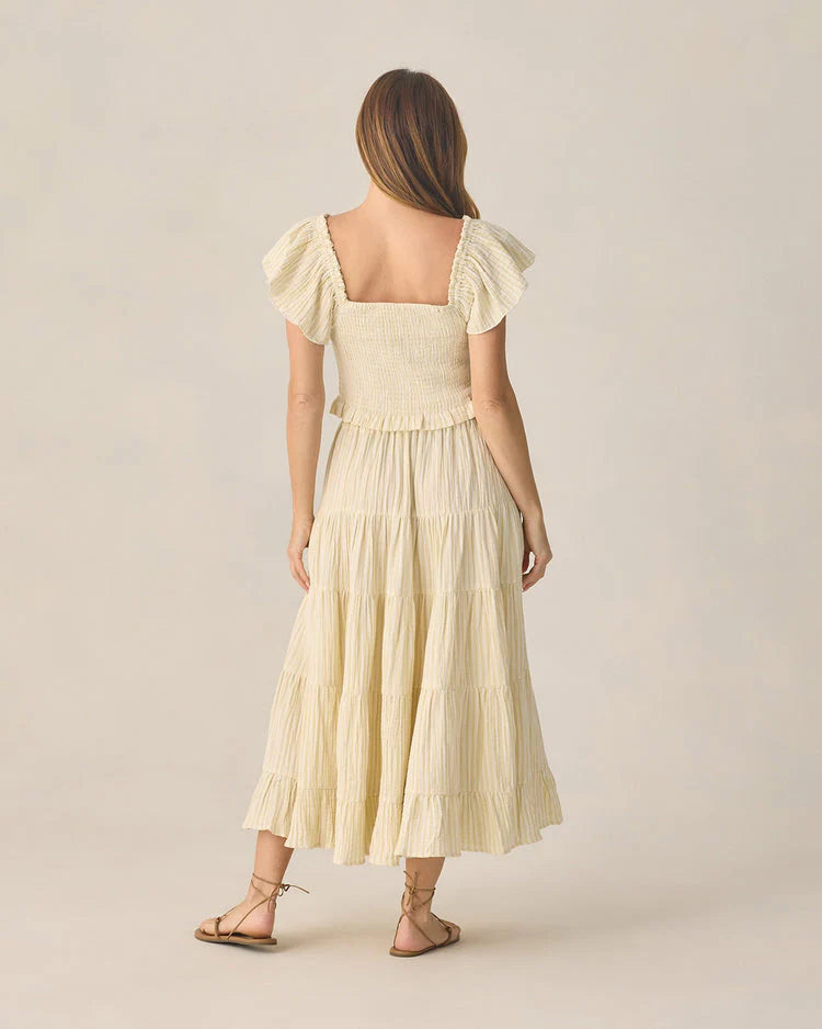 Zayla Top - Citron Stripe