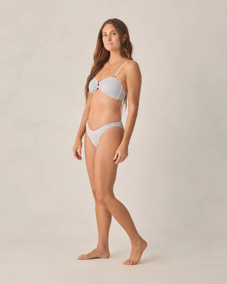 Scoop Bikini Bottom - Dusty Blue
