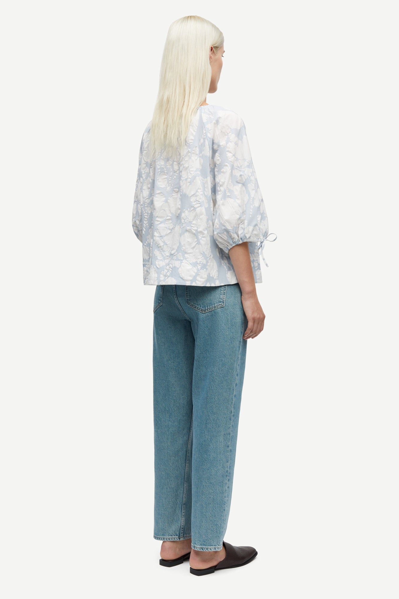 Samatera Blouse - Peony Egret