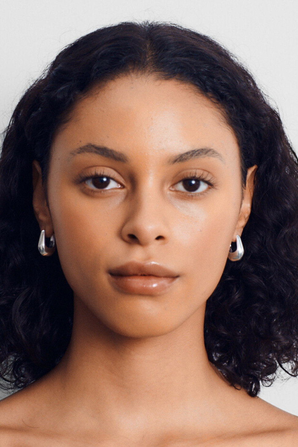 Baguette Hoop - Gold