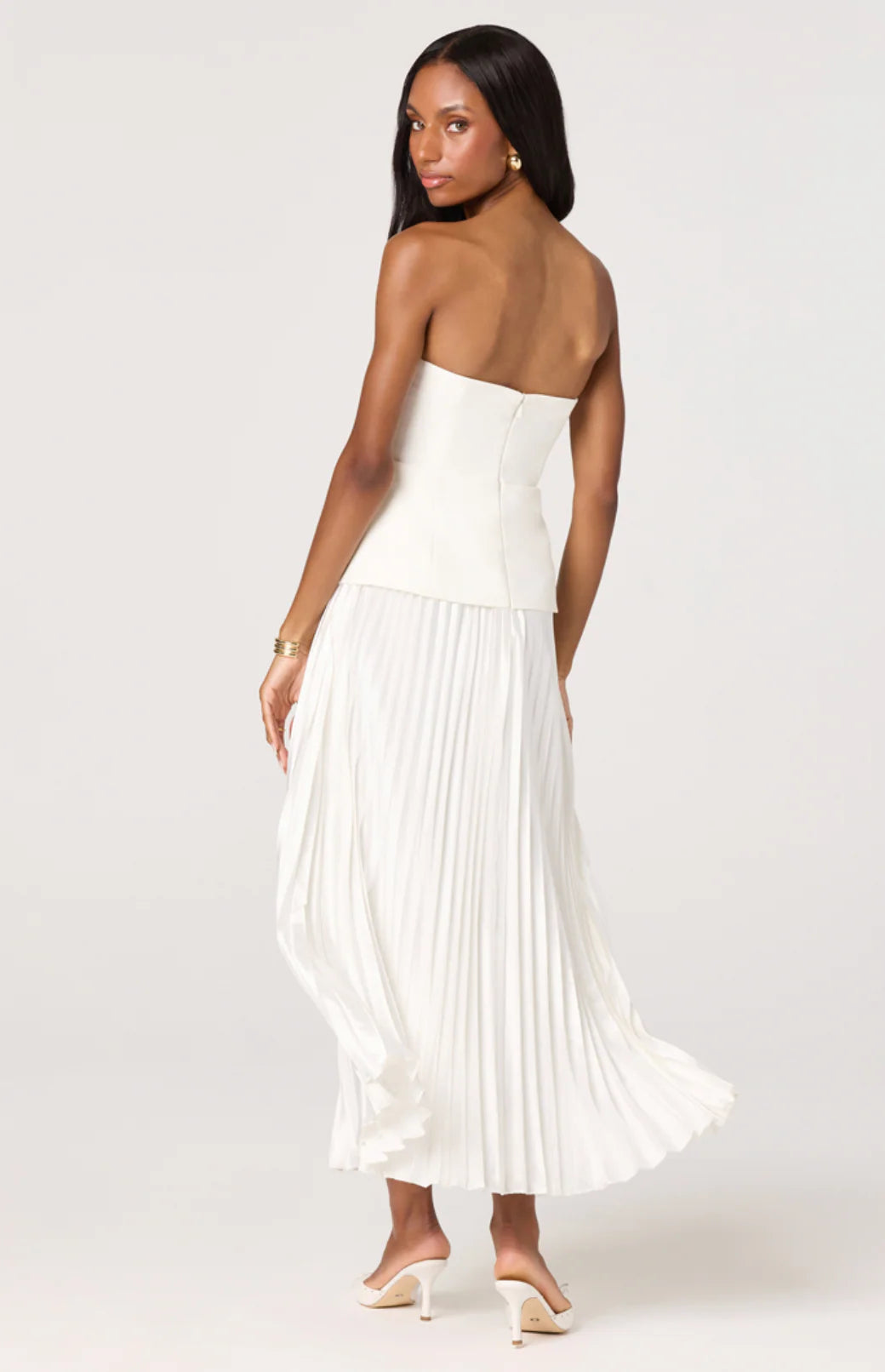 Aryana Dress - White