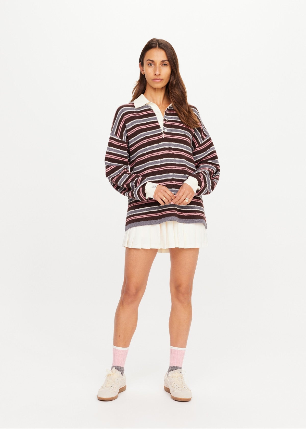 Wonder Knit Polo - Stripe