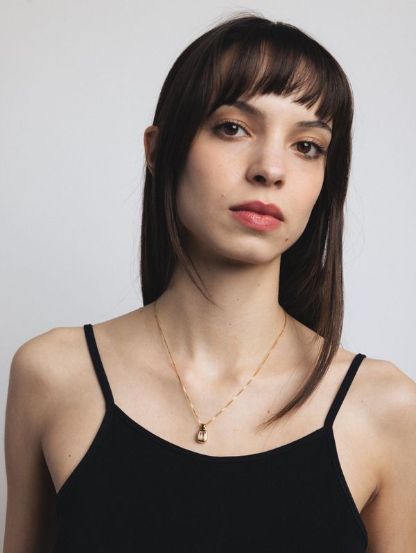 Freya Necklace - Seafoam Amethyst and Gold
