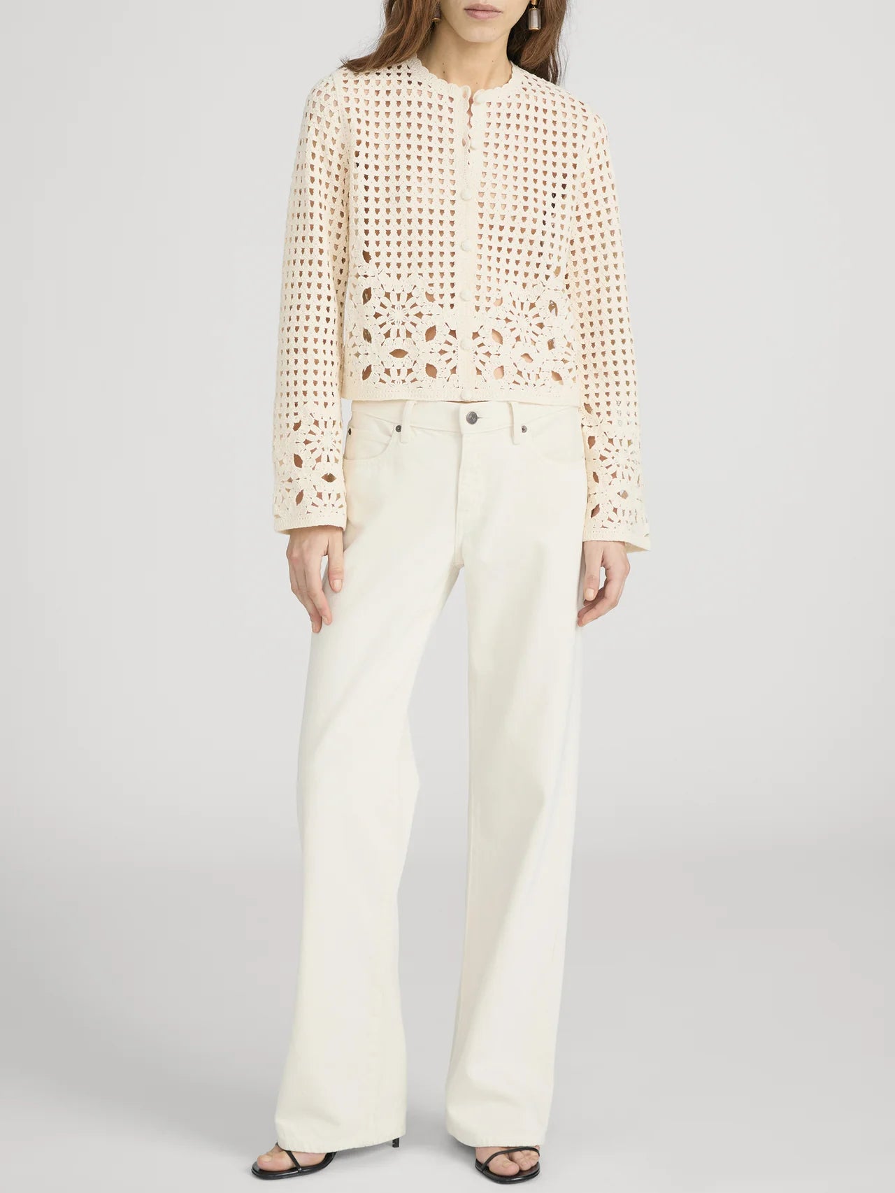 The Postcard Cardi – Cream