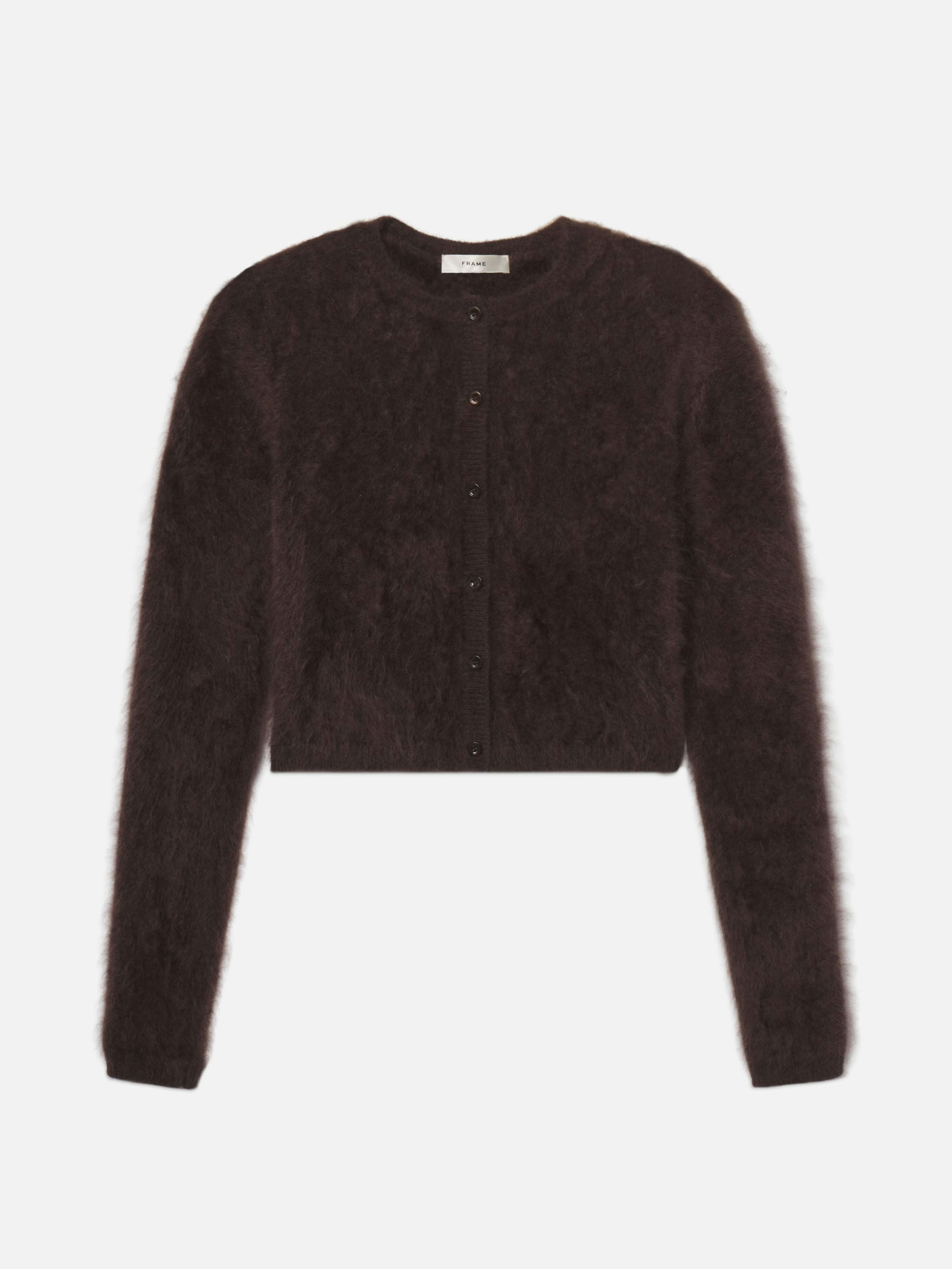 100% cashmere teddy cardigan
