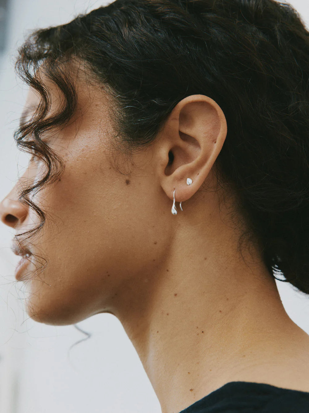 Small Sage Earrings - Sterling Silver