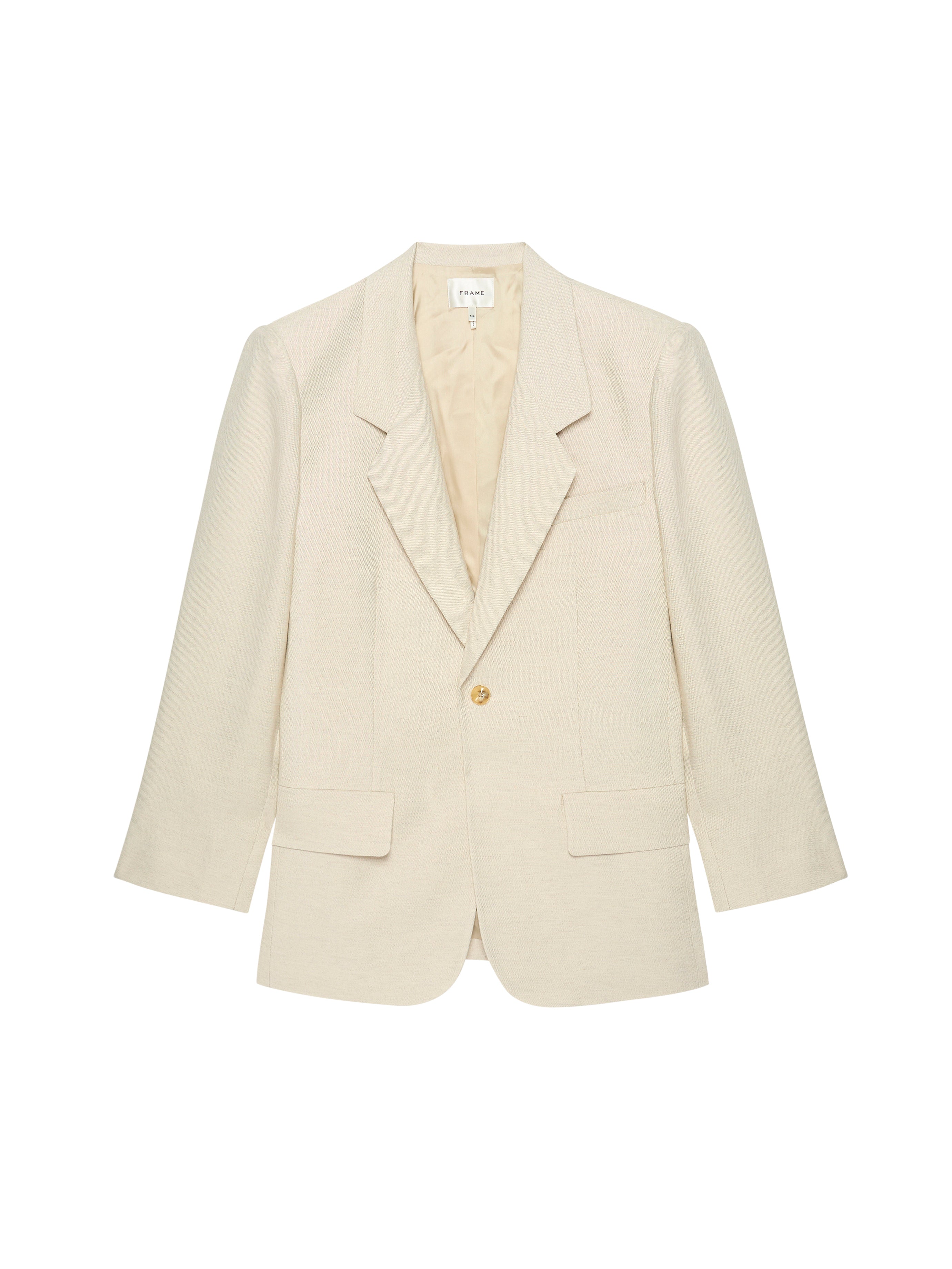 The Grandfather Blazer - Flax