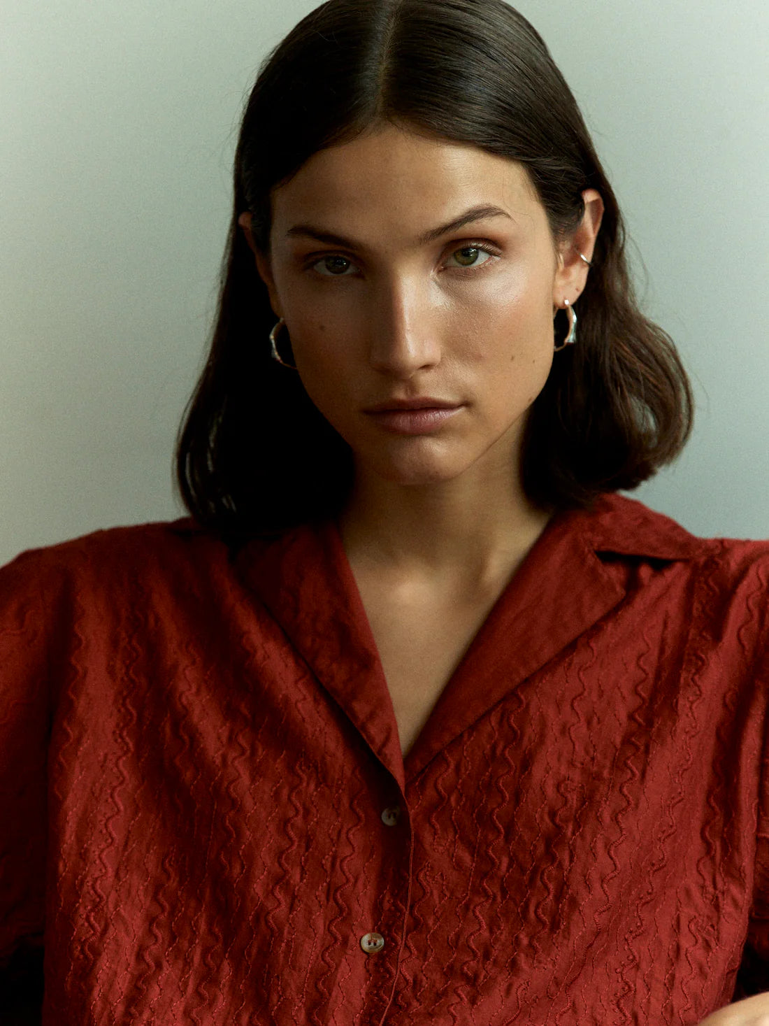 Bondi Shirt -Burnt Orange