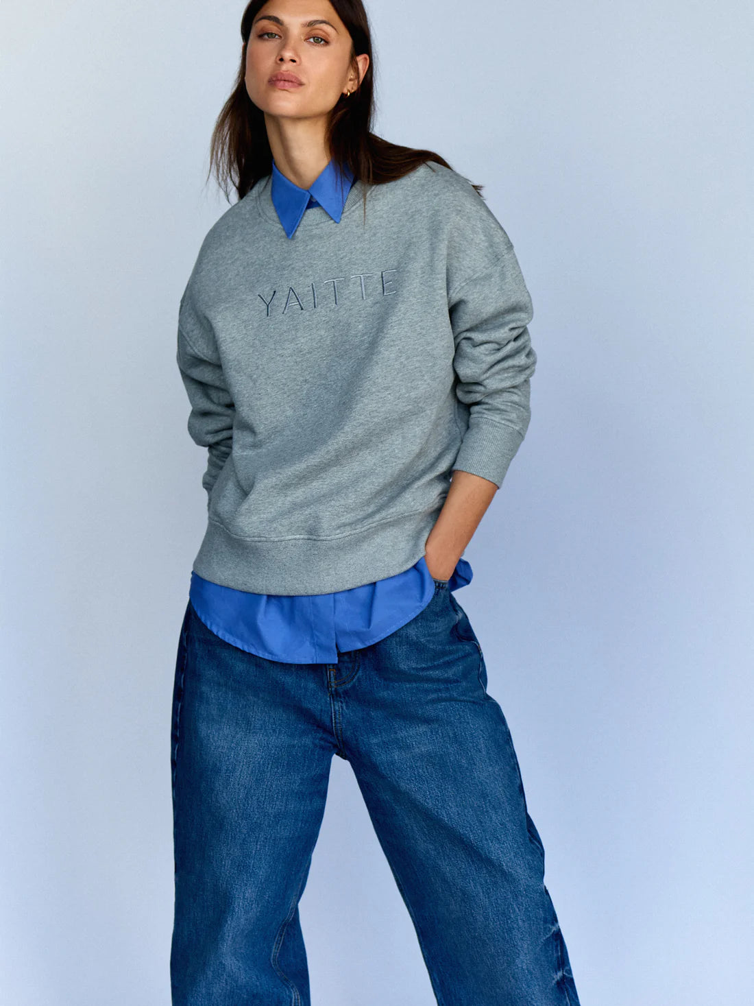 Campbell- Embroidered Logo Sweater