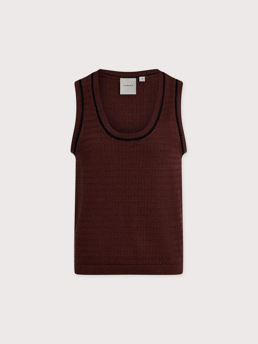 Gideon Knit Tank - Ironwood