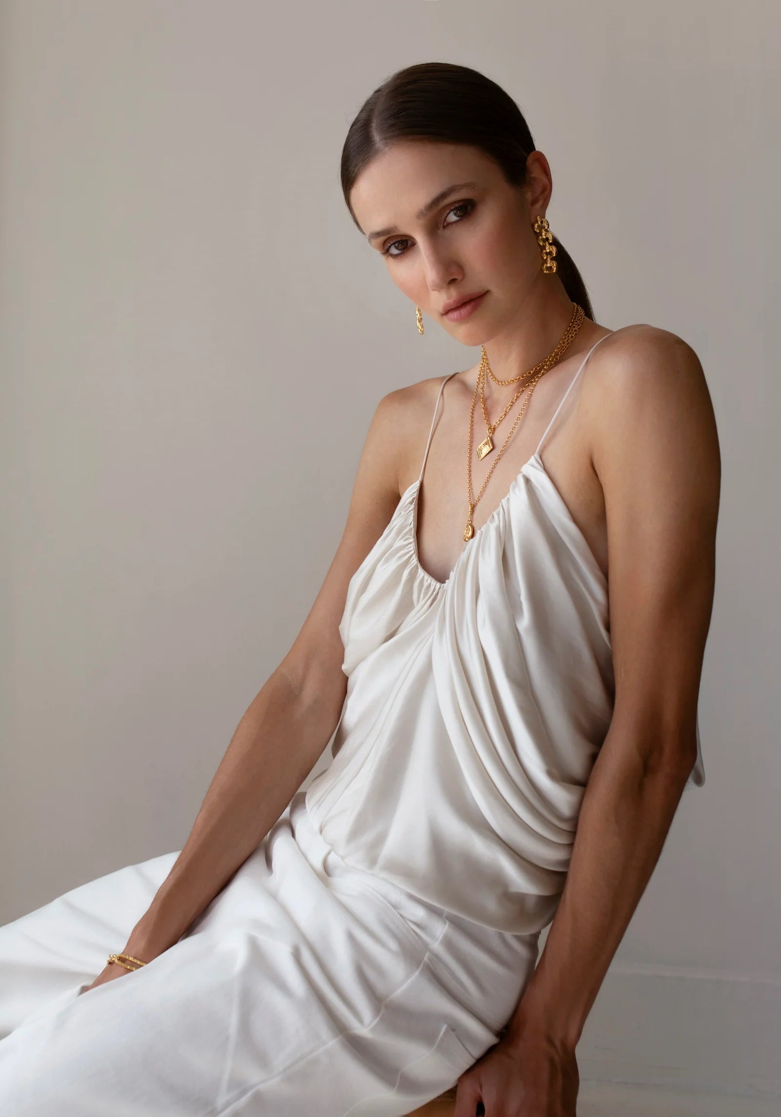 Allegory Of Estoi Wrap Necklace - Gold