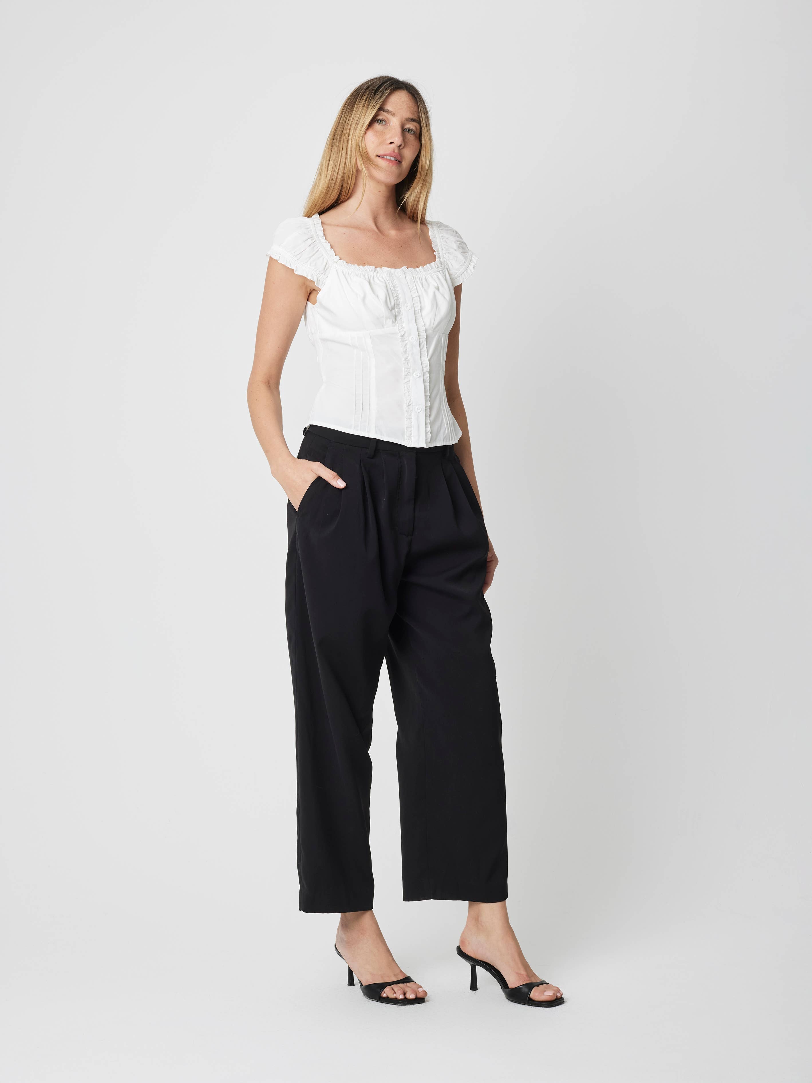 The Raina Top - White