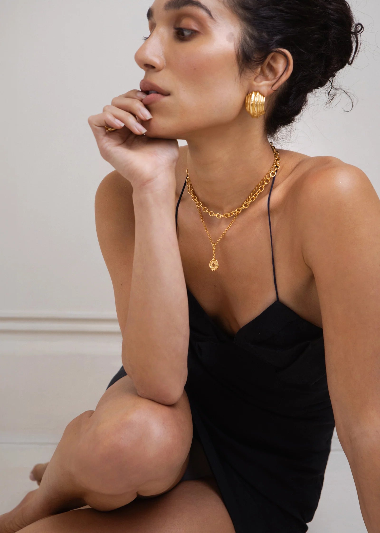 Gilded Resilience Necklace