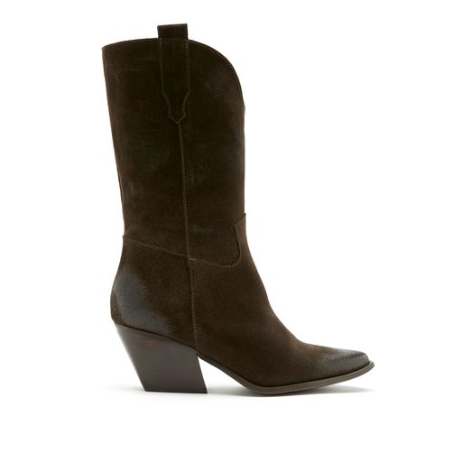 Zyla Boot - Brown Suede